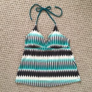 Tie Dye Tankini Top